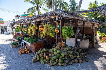 Fresh fruits in the Oasis of Salalah