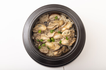 牡蠣釜飯　牡蠣の炊き込みご飯