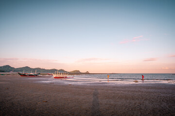 Beautiful seascape at the beach of Lian, Batangas