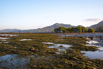 Beautiful seascape at the beach of Lian, Batangas