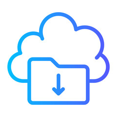 download gradient icon