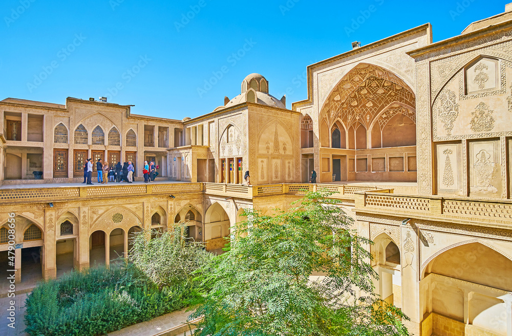 Sticker Architecture of Kashan, Iran