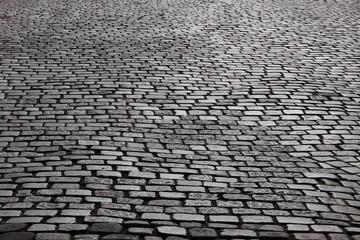 Cobblestone street, Nuremberg stone paved street