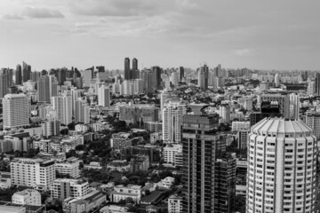 The Cityscape of Bangkok Thailand Southeast Asia