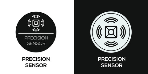 Obraz premium Creative (Precision sensors) Icon, Vector sign.