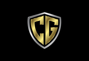 Initial Letter C G Logo Design Vector. Graphic Alphabet Symbol For Corporate Business Identity