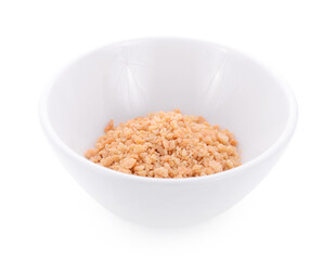 Roasted Peanuts isolated on white background.