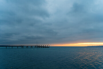 Konstanz Bodensee im Winter