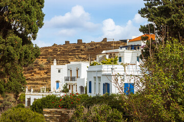 Komfortables Wohnhaus in der Marmorstadt Pirgos auf der griechischen Kykladen Insel Tinos