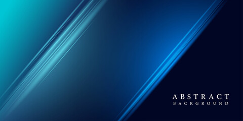 Futuristic striped line technology background with light effect on blue background. Space for text. for the modern enterprise concept