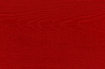 Red texture of pine wood grain. Vintage red abstract background with wood panel pattern for print or design.