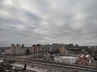 Fototapeta premium view of the city