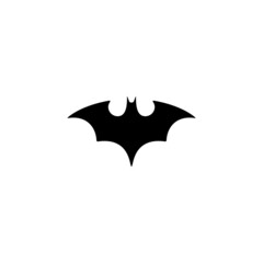 bat logo, abstract, simple, elegant