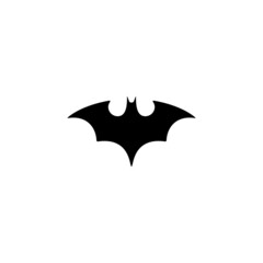 bat logo, abstract, simple, elegant