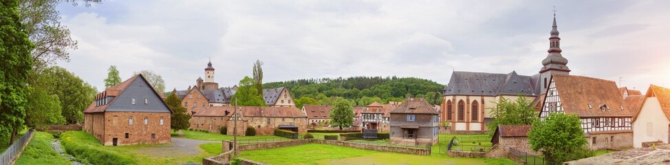 Fototapeta na wymiar Typical German town of Büdingen in Hesse