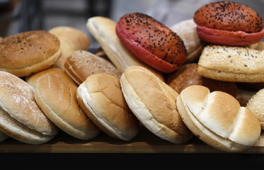 panecillos de hamburguesa