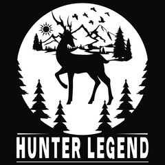 Hunting t-shirt designs