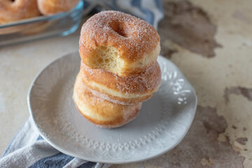 Graffe frittelle di carnevale