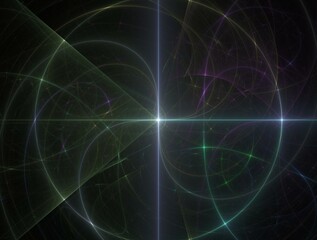 Imaginatory fractal abstract background Image