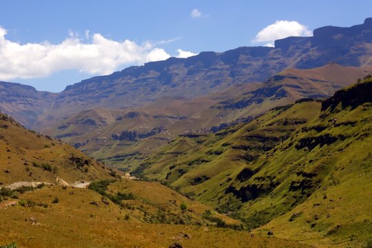 Sani Pass in Natal South Africa