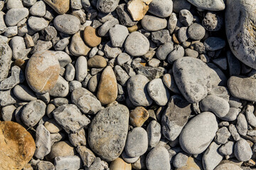 stones on the beach