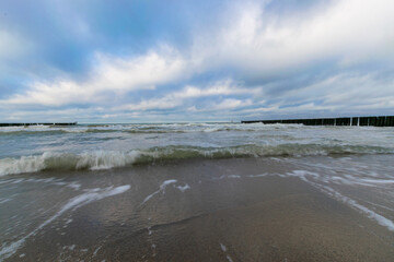 scenery at the baltic sea 