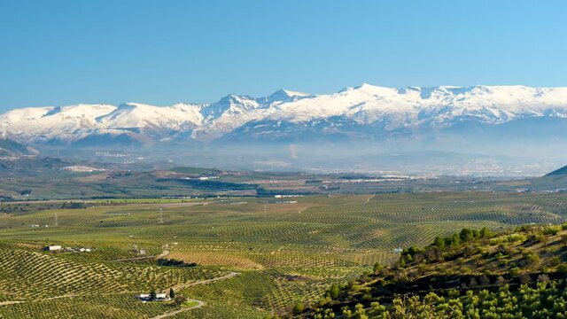 Sierra nevada in Spain