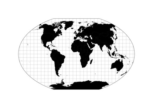 Winkel Tripel Projection Of The World