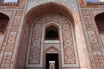 Fototapeta na wymiar Tomb of Akhbar in Agra