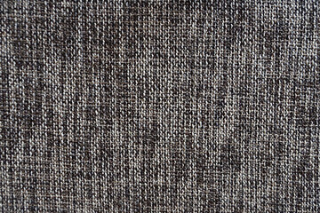 Gray canvas fabric for natural textile background