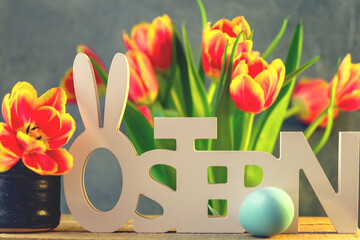 Frohe Ostern Happy Easter