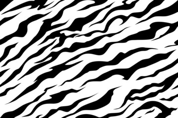 stripe animals jungle tiger zebra fur texture pattern seamless repeating white black print