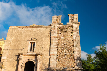 Church in San Marco D'Alunzio, Nebrodi Park, Sicily, Italy
