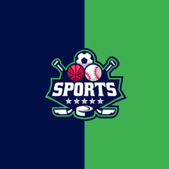 Team esport and sport logo design
