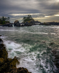 Obraz premium sunset on the coast