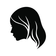 silhouette of a girl