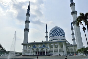 マレーシアのブルーモスク
