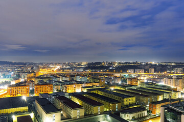 Modern architectural center, full of state-of-the-art buildings in the architectural field, with...