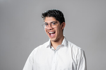 Fototapeta premium man smiling