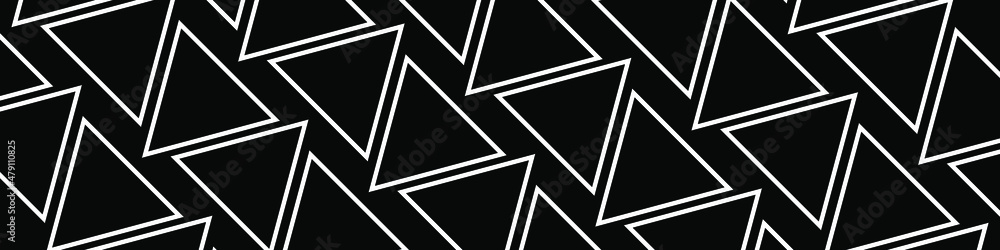 Poster black and white geometric grid background with simple line patterns. modern abstract vector texture.