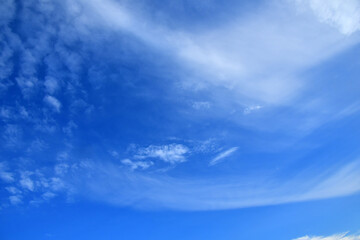 파란 하늘 구름
