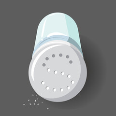 Salt, great design for any purpose. Healthy food, diet. Vector sketch illustration. Organic food. Cooking icon set.