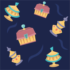 Gifts three wise men Pattern.