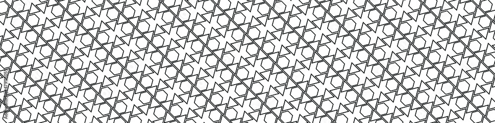 Poster black and white geometric grid background with simple line patterns. modern abstract vector texture.