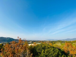 Obraz premium autumn landscape in the mountains