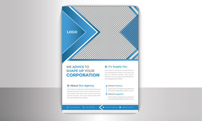 Business brochure flyer design  template Cover Design Template Brochure design, cover modern template  size a4