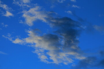 Obraz premium blue sky with clouds