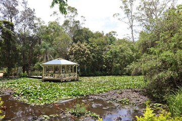 gazebo in the park