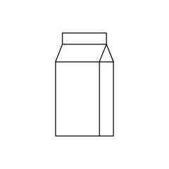 Milk, pack, dairy, drink icon vector image. Can also be used for customer support and UI. Suitable for use on web apps, mobile apps and print media.