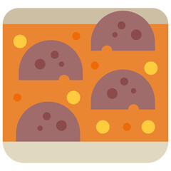 kofta flat icon